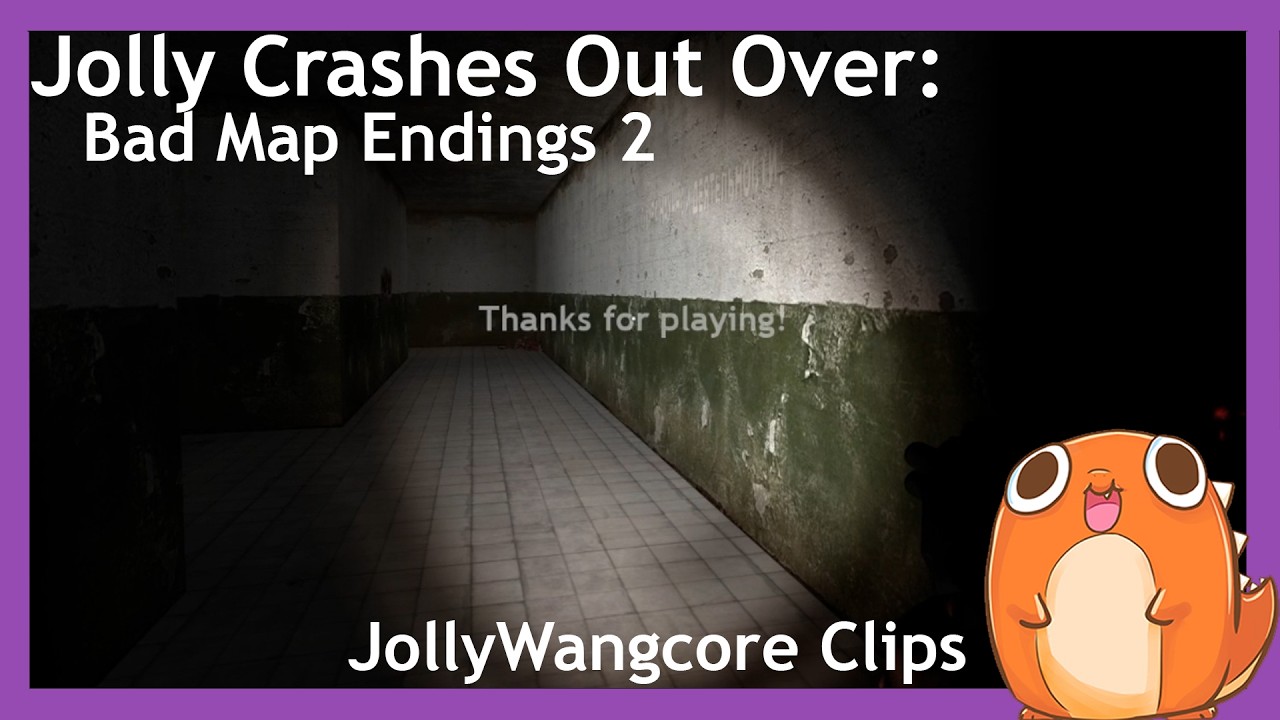 Jolly Wangcore Crashes Out Over Bad Map Endings 2  | Half Life 2 Mods