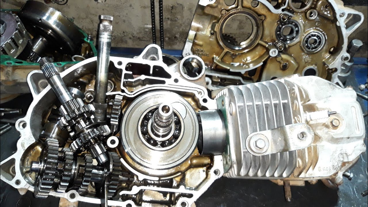 Como Desmontar Parte de Baixo Sem Desmontar a Parte de Cima do Motor da Biz 125 cc