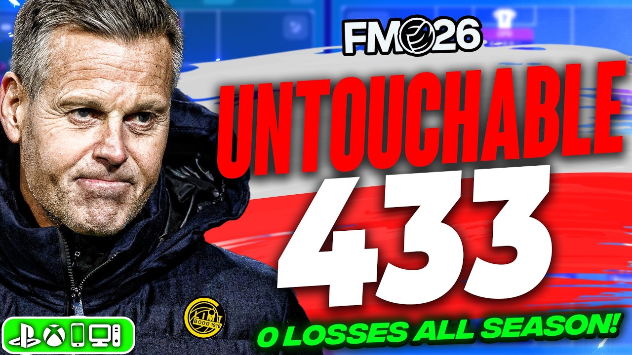 The INVINCIBLE 433 FM26 Tactic That DESTROYS Everyone! | Best FM26 Tactics