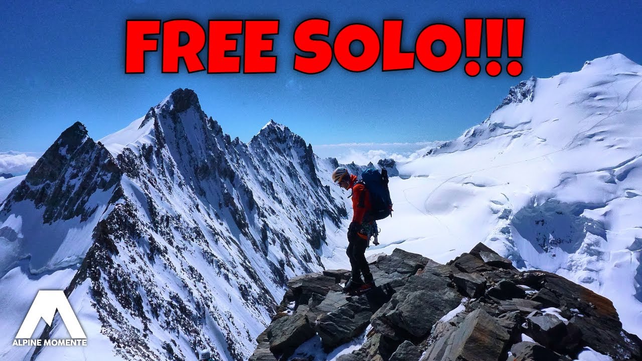 4x 4000er: die EXTREMSTE Überschreitung der ALPEN? (Nadelgrat)