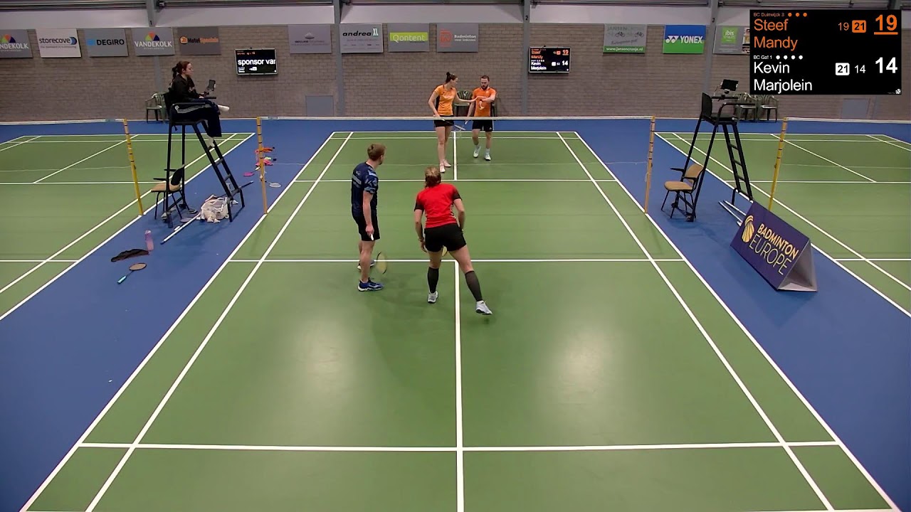 BC Duinwijck 3 - BC Go! 1, baan 2 (21-02-2026)