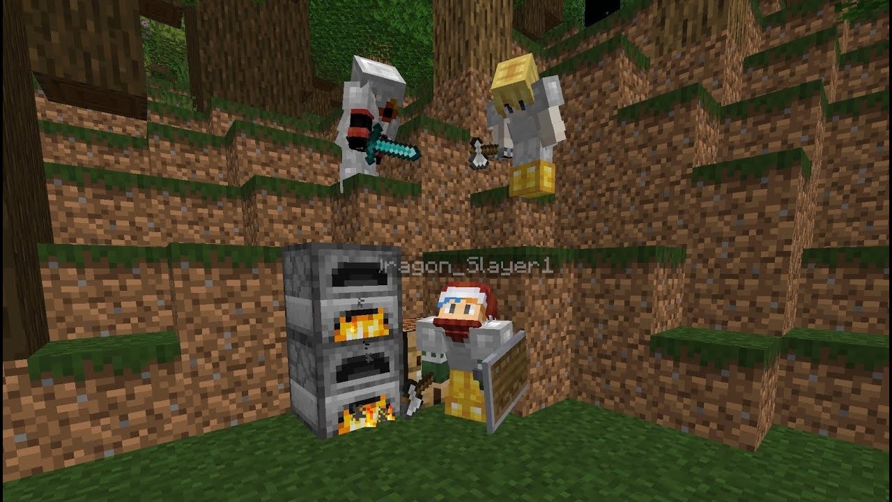 Minecraft Speedrunner VS 2 Hunters REMATCH