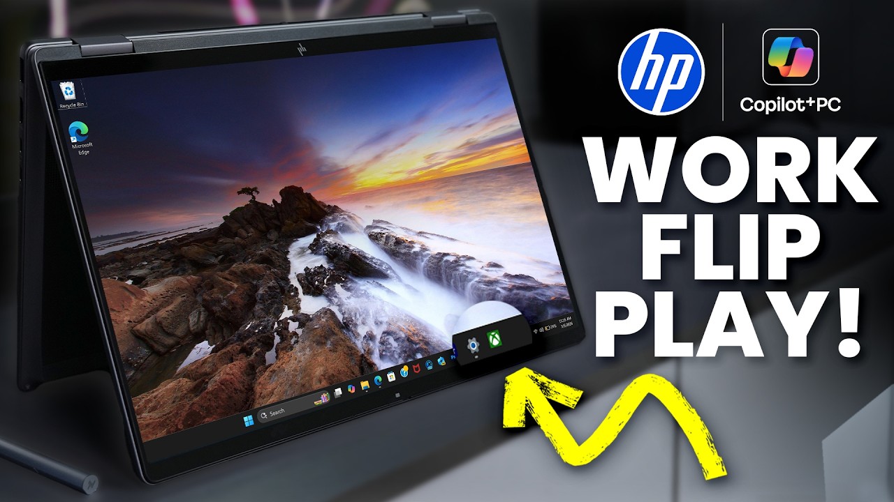HP OmniBook X Flip &mdash; идеальный ноутбук-трансформер для работы и развлечений?