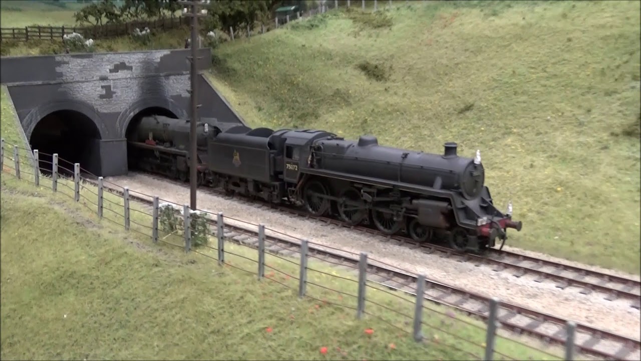 Chilcompton Tunnel at Bentley Model Railway Group exhibition, Calne 2019