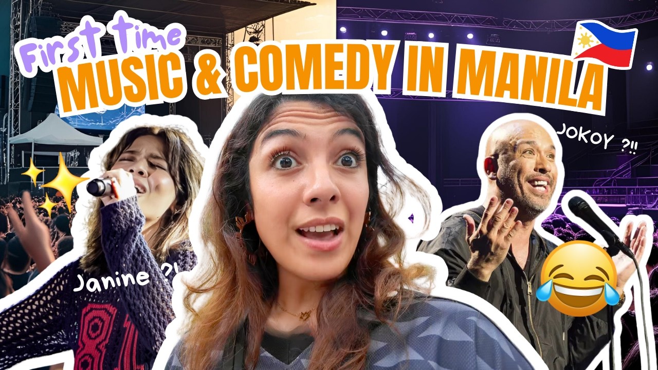 SHOCKED by Filipino TALENT?! 🇵🇭 My Fil-French First Time at JOKOY & Music Fest in Manila!