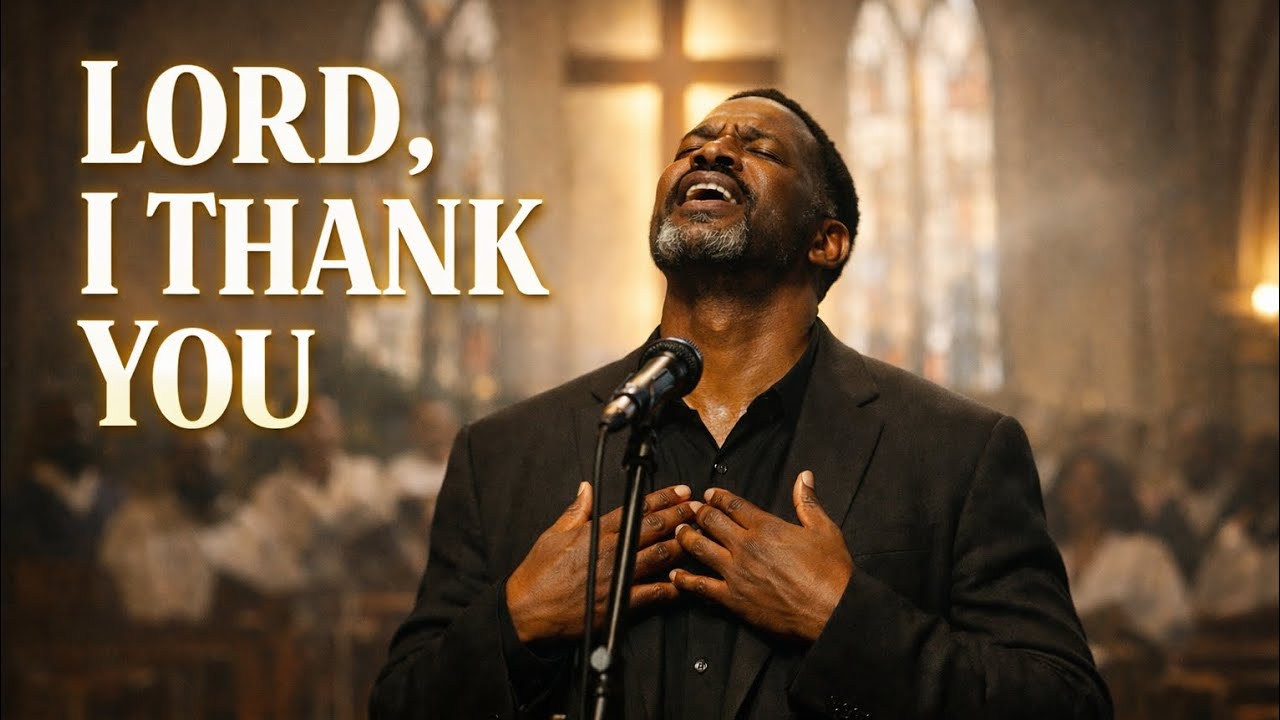 LORD, I THANK YOU (Gospel Blues Testimony) | Emotional Worship Song
