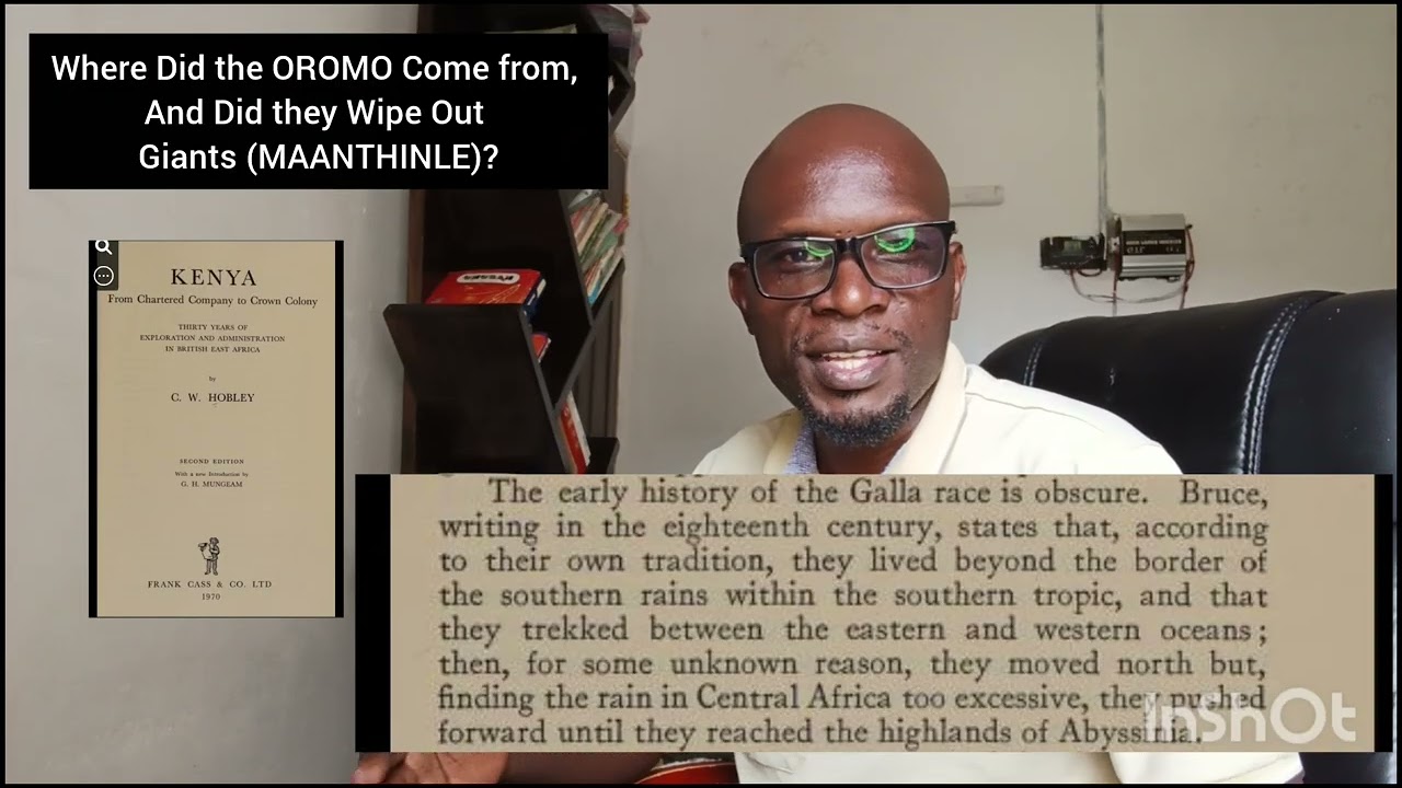 Откуда взялись Оромо, и истребили ли они великанов (Маантинле)?