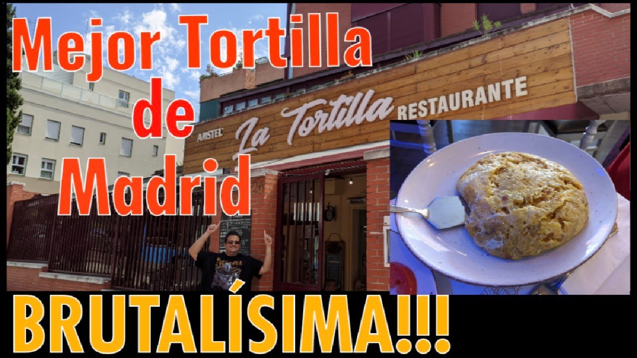 La MEJOR tortilla de patatas de Madrid💥💥Restaurante "La Tortilla"