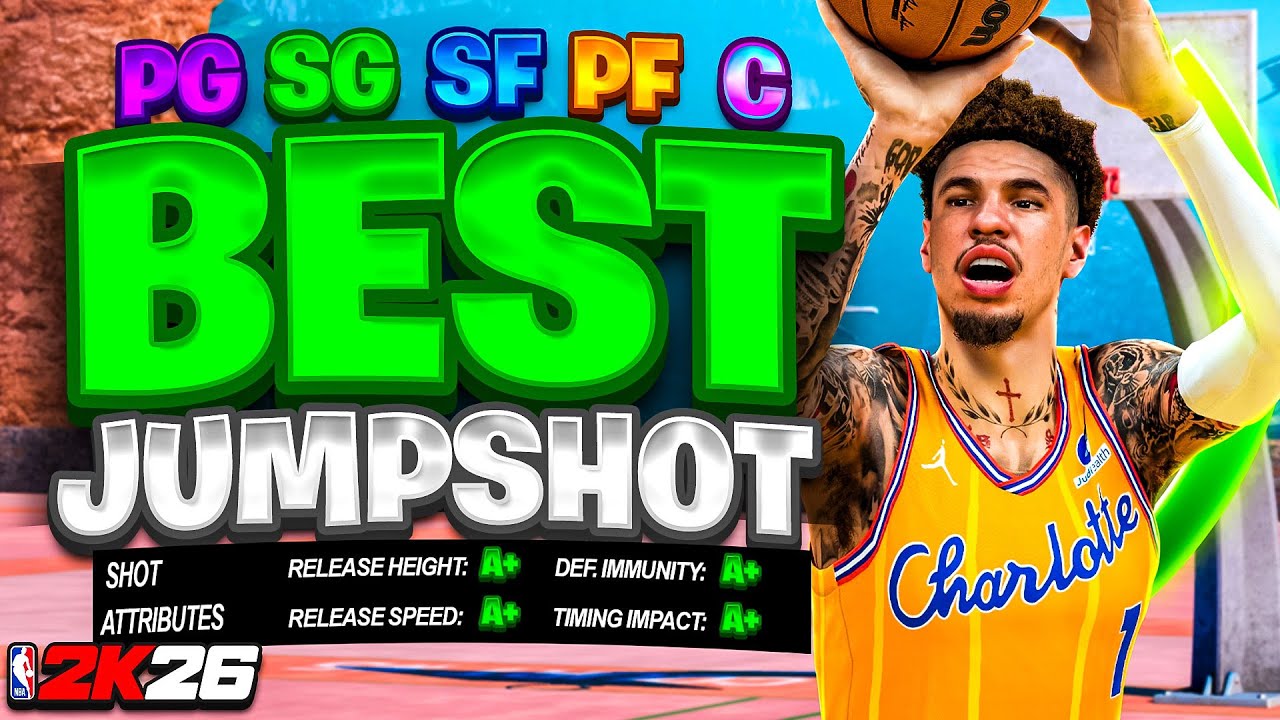 BEST JUMPSHOTS for ALL BUILDS & 3PT RATINGS in NBA 2K26! AFTER PATCH HIGHEST GREEN WINDOW