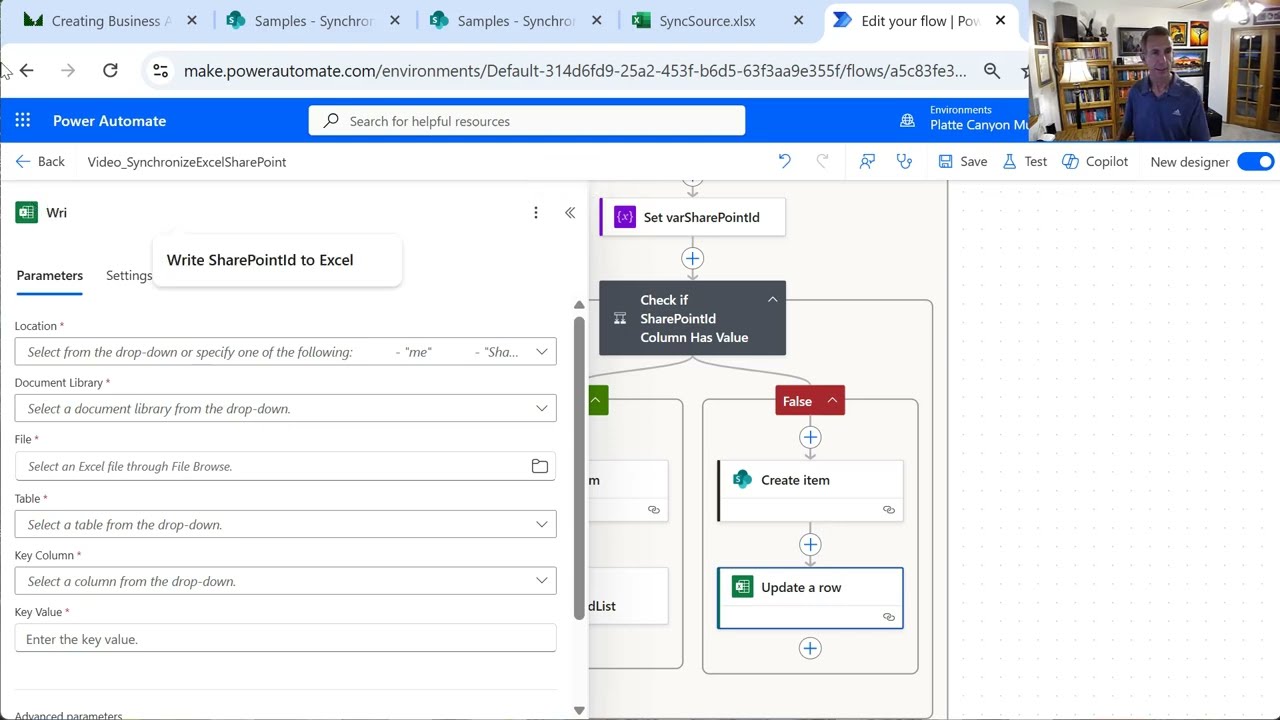 Synchronizing an Excel Spreadsheet with a SharePoint List Using Power Automate