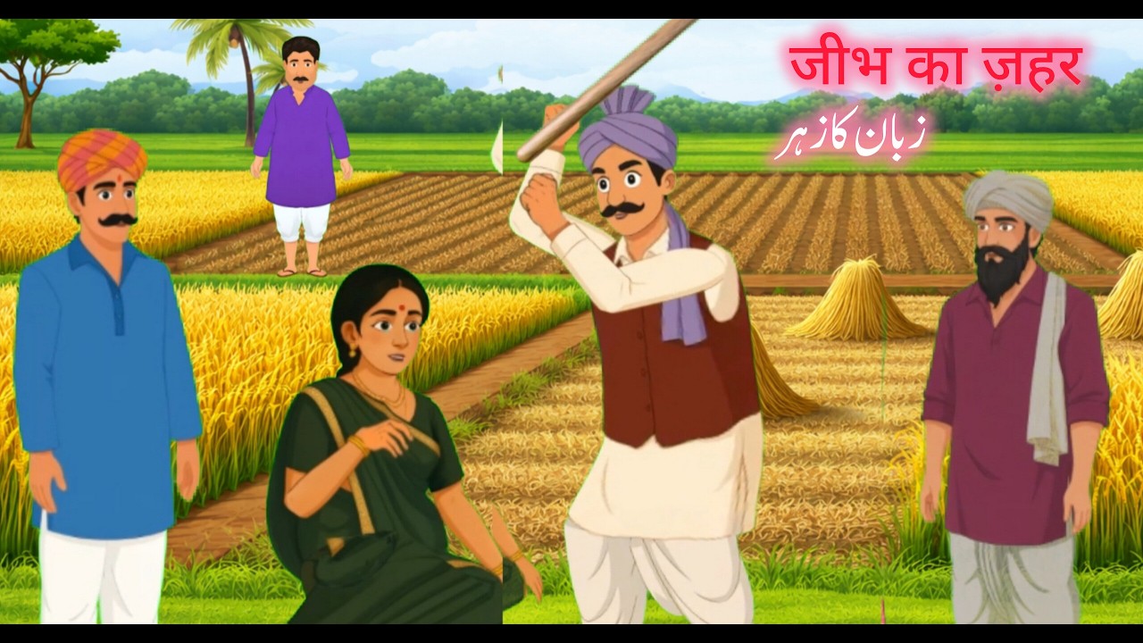 Zaban Ka Zahr | जीभ का जहर||moral story|Hindi moral story| Urdu moral tales| Little Village Tales