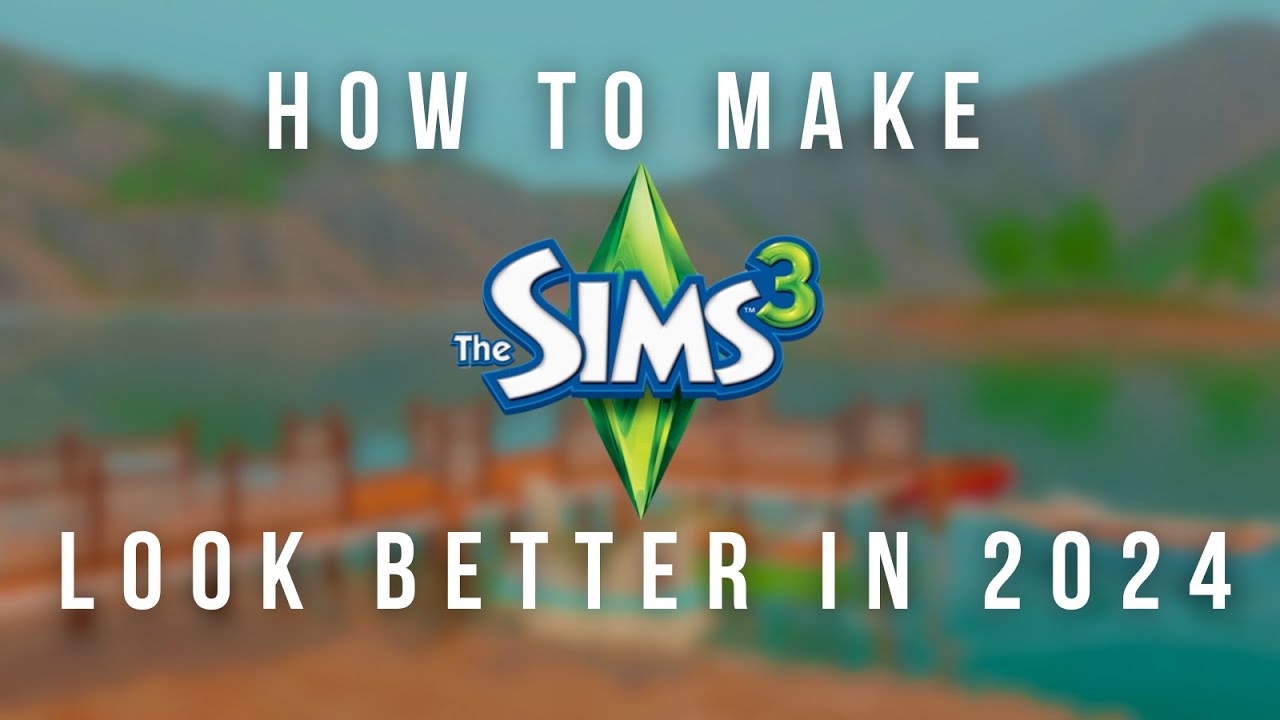 Как улучшить внешний вид The ​​Sims 3 в 2024 году ☀️🏡 (модификация освещения, демонстрация пресет...