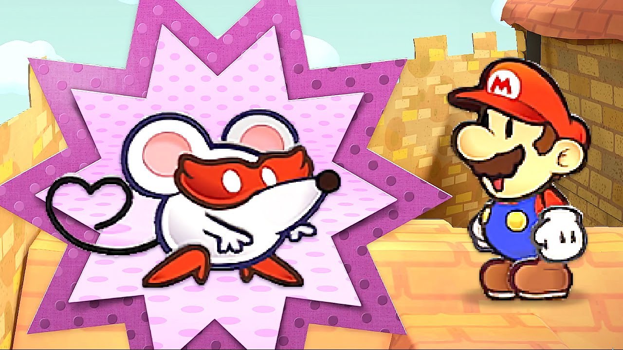 Paper Mario: The Thousand Year Door (Switch) - Unlock SECRET Party Member Ms. Mowz