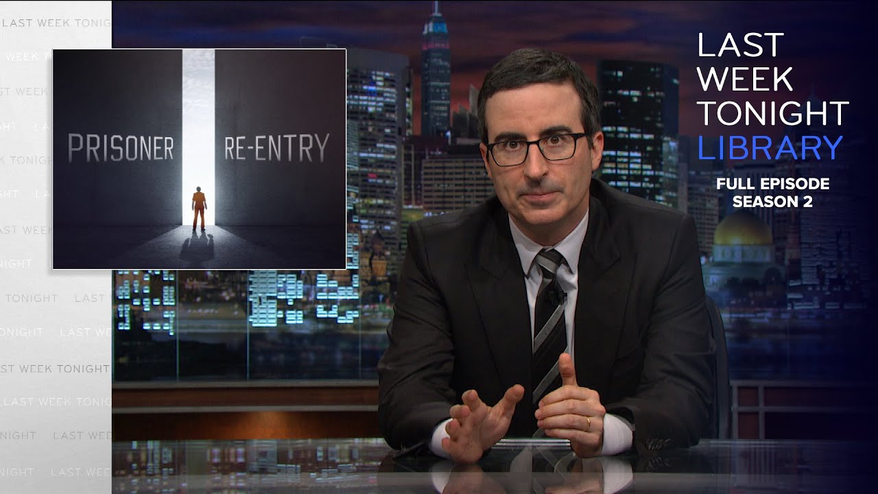 S2 E33: Prisoner Re-entry, Bilal Chatman & UK Surveillance: Last Week Tonight with John Oliver