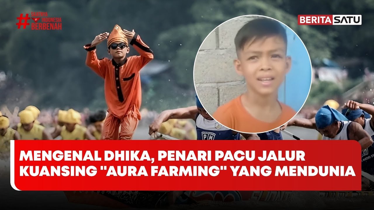Mengenal Dhika, Penari Pacu Jalur Kuansing 