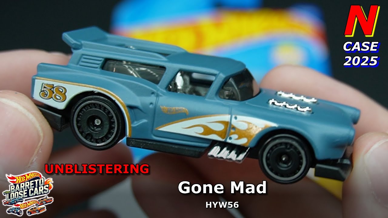Gone Mad (HYW56) | Main Line 2025 - 244/250 | Hot Wheels | 1/64 | Loose
