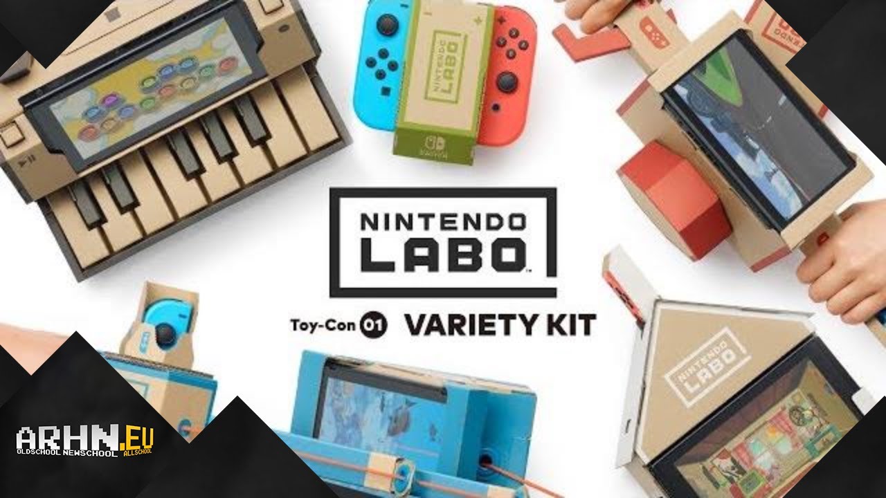 Nintendo Labo Variety Kit -- w tym szaleństwie jest metoda!