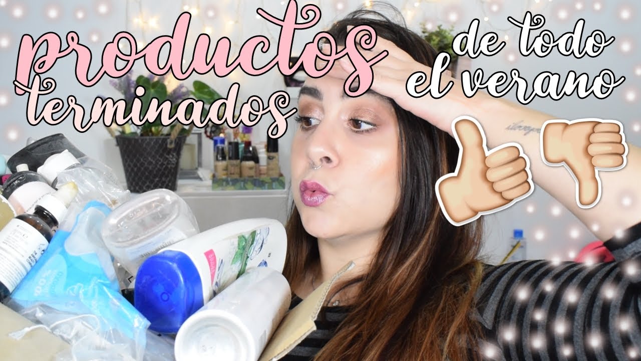 PRODUCTOS TERMINADOS DE TODO EL VERANO😲