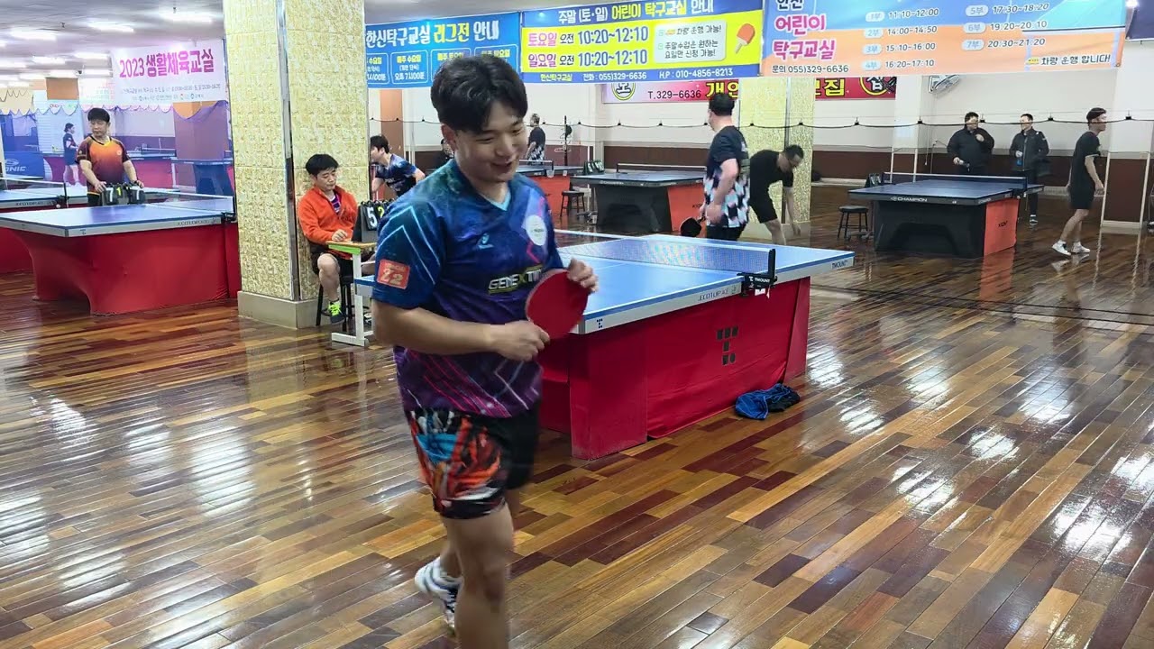 2026.3.7 한신토요리그 16전 박호영2부 VS 손동근3부 #탁구 #tabletennis #pingpong #한신탁구교실 #김해탁구