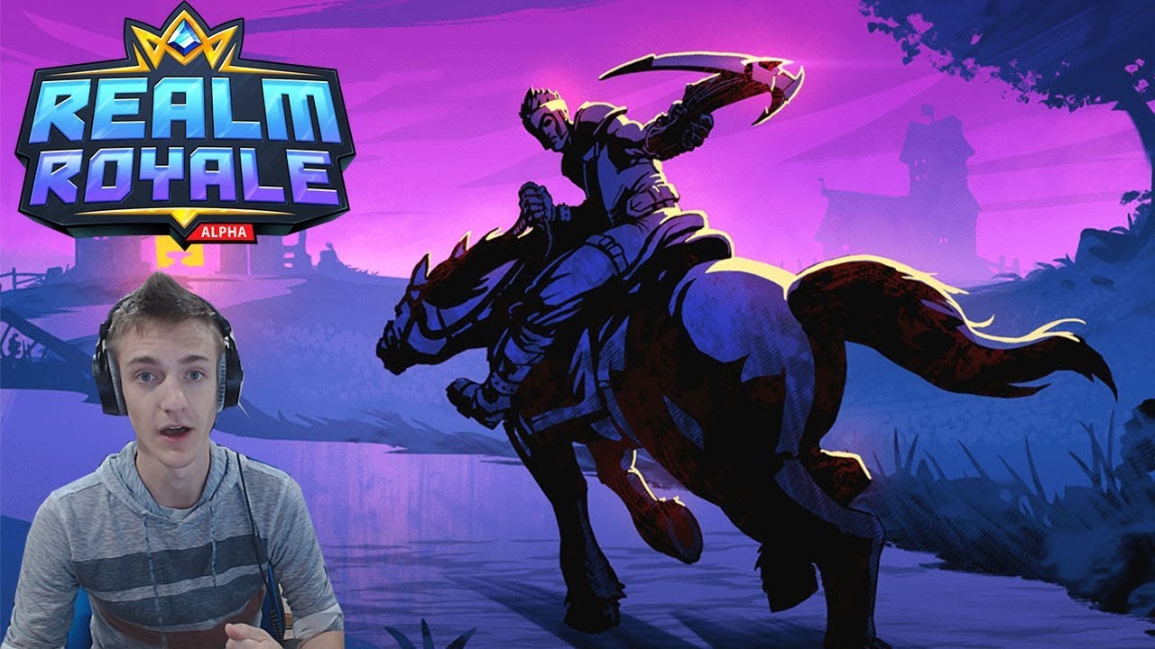NINJA LOVES REALM ROYALE!!! (Realm royale daily)