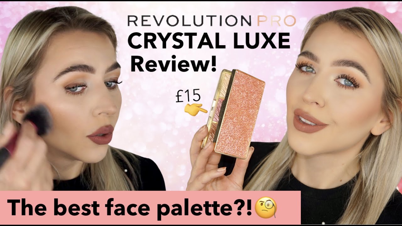REVOLUTION PRO Crystal Luxe Face Palette REVIEW! Hit or Miss? The best on the market?