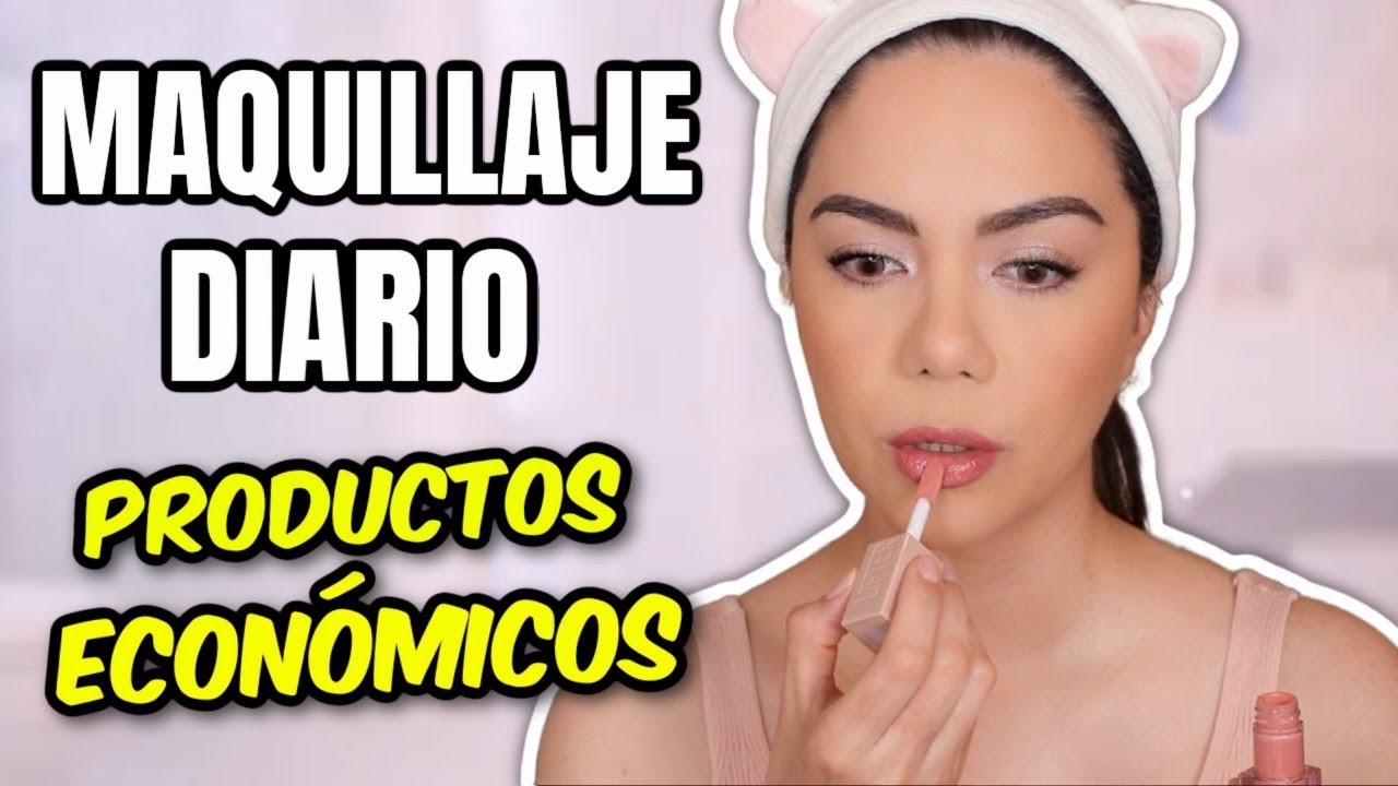 MI MAQUILLAJE DIARIO CON PRODUCTOS DEL SÚPER | MARIEBELLE COSMETICS