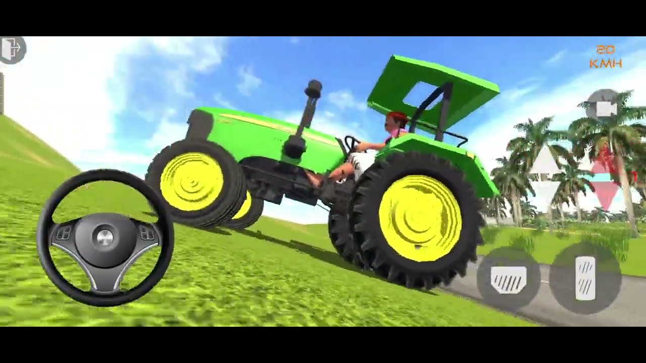 John Dear tractor Full Driving game 🚜 Tractor driving game 💪 Tractor Game android play game ▶️▶️