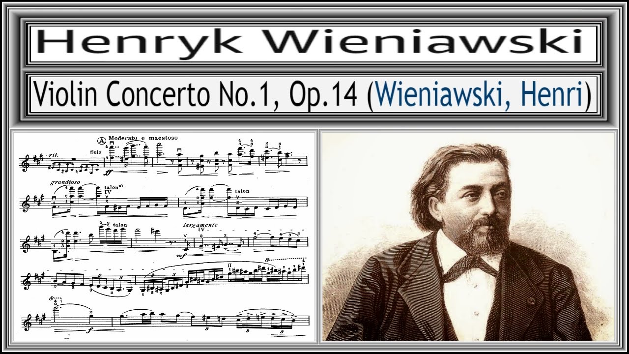 Wieniawski: Violin Concerto no. 1 in F-sharp Minor, Op.14 | Vadim Brodsky