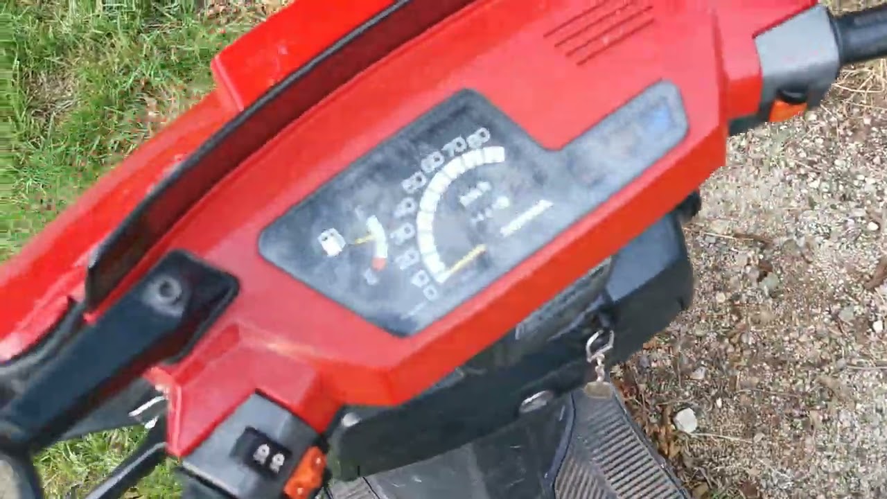 Honda Lead Baujahr 1984 start