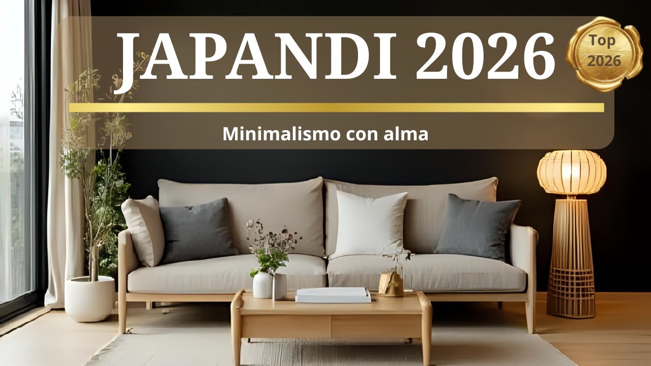 Japandi 2026: interiores minimalistas que inspiran
