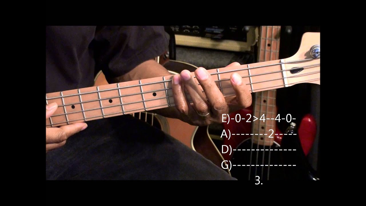 ALL ABOUT THAT BASS Meghan Trainor Bass Guitar Lesson @EricBlackmonGuitar