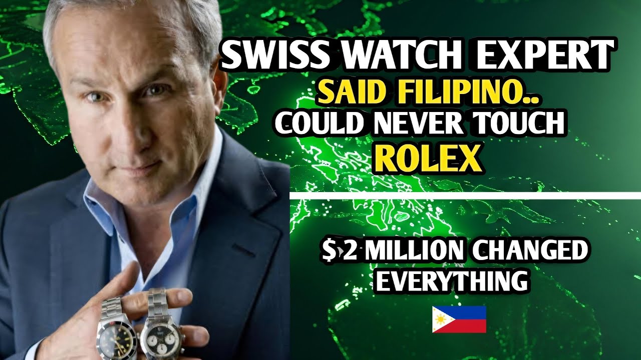Swiss Expert Mocked a Filipino Craftsman &mdash; His $2M Wooden Watch Silenced the World 🇵🇭