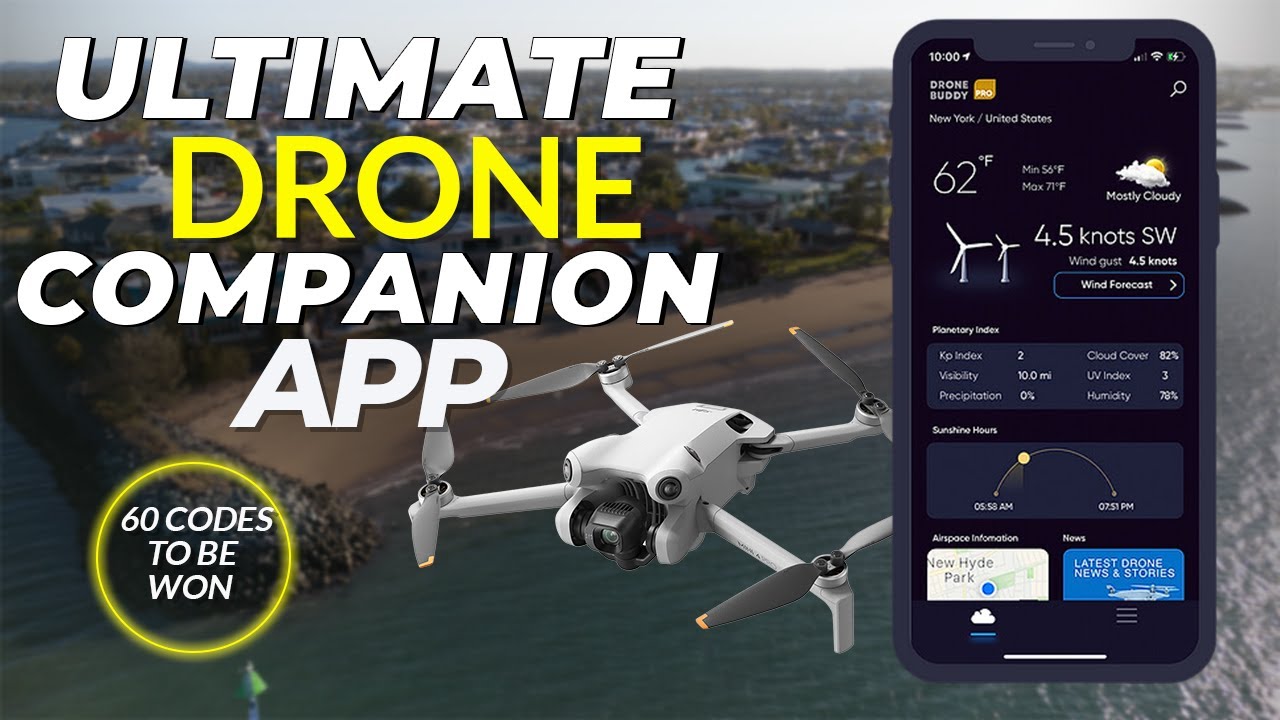 Ultimate Drone Companion App | Drone Buddy iOS/Android Review (60 Codes To Be Won)