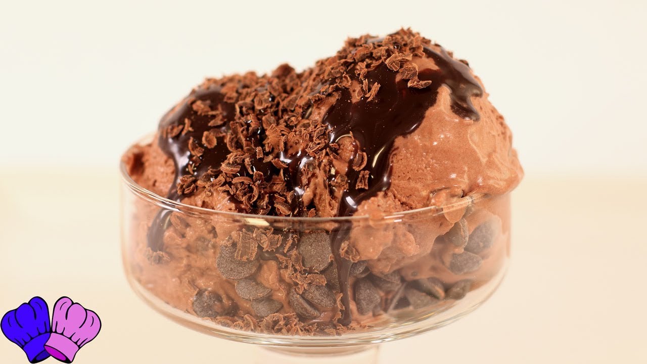 HELADO DE CHOCOLATE CASERO Y FÁCIL 🍨 🍫 ¡SIN MÁQUINA HELADERA!