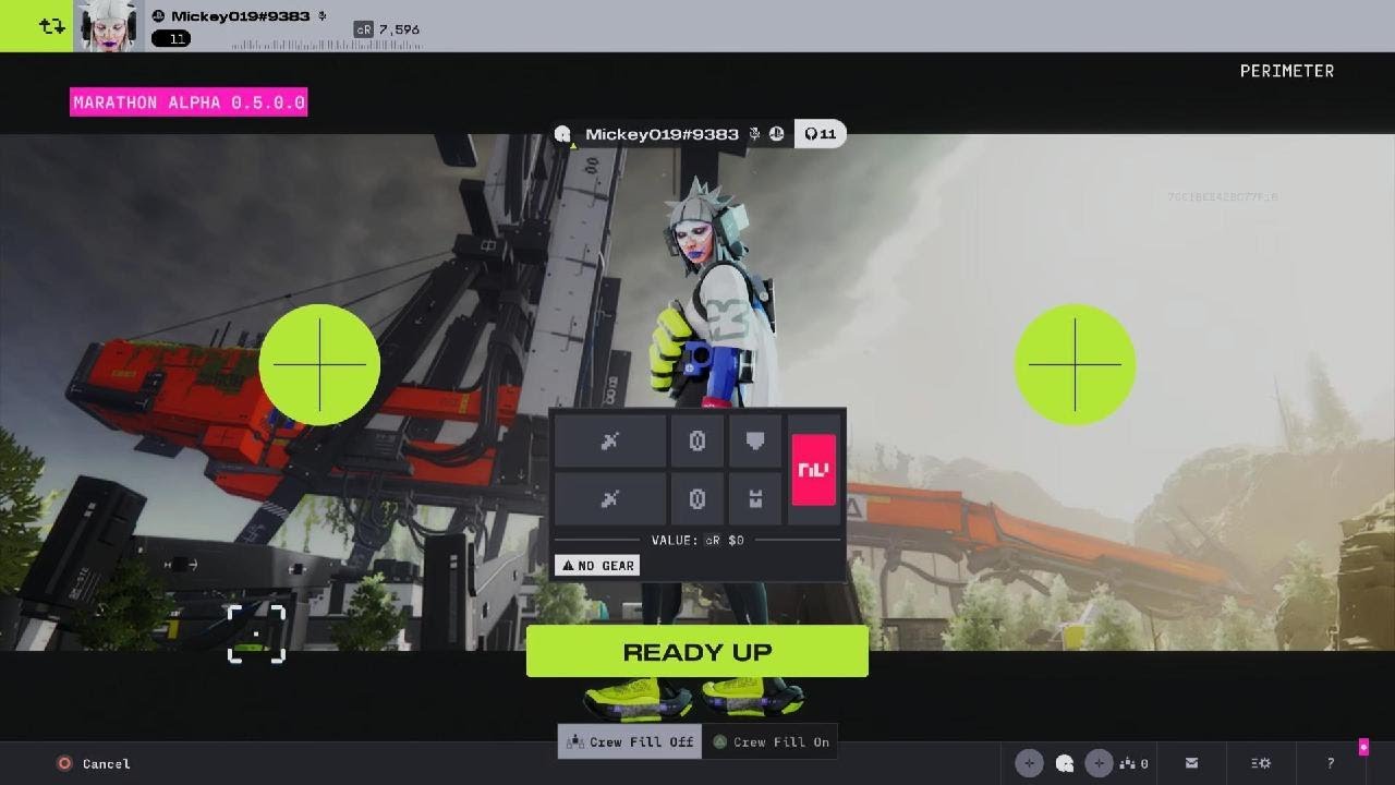 Marathon Closed Alpha Test - Perimeter - Mission: Scan spark leaf incubatore