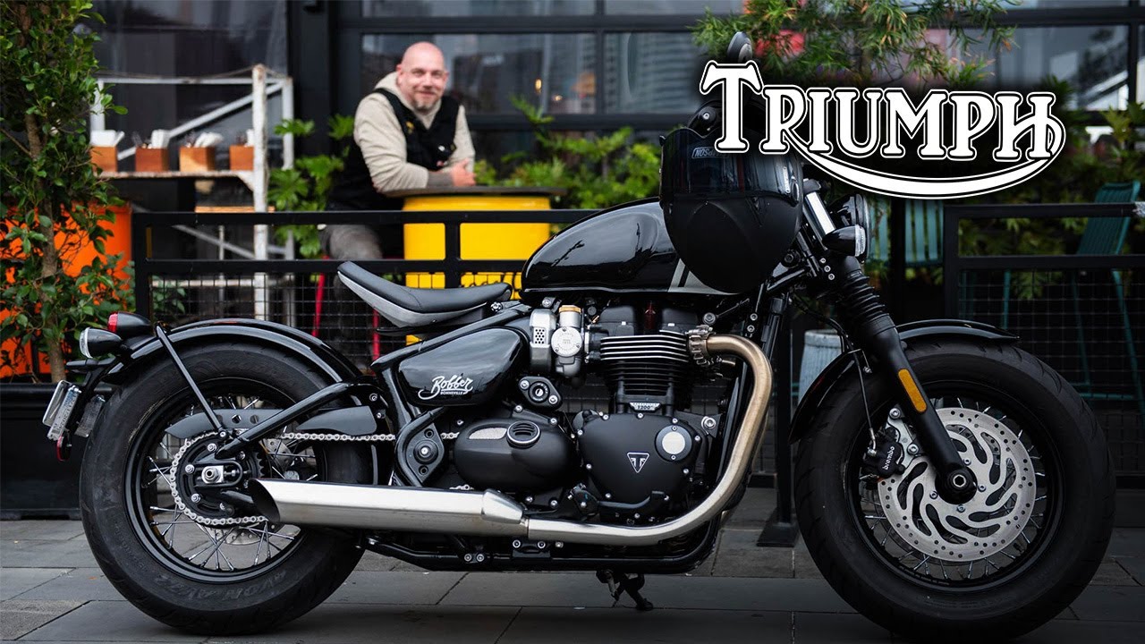 Triumph Bonneville Bobber — Обзор — The Open Road