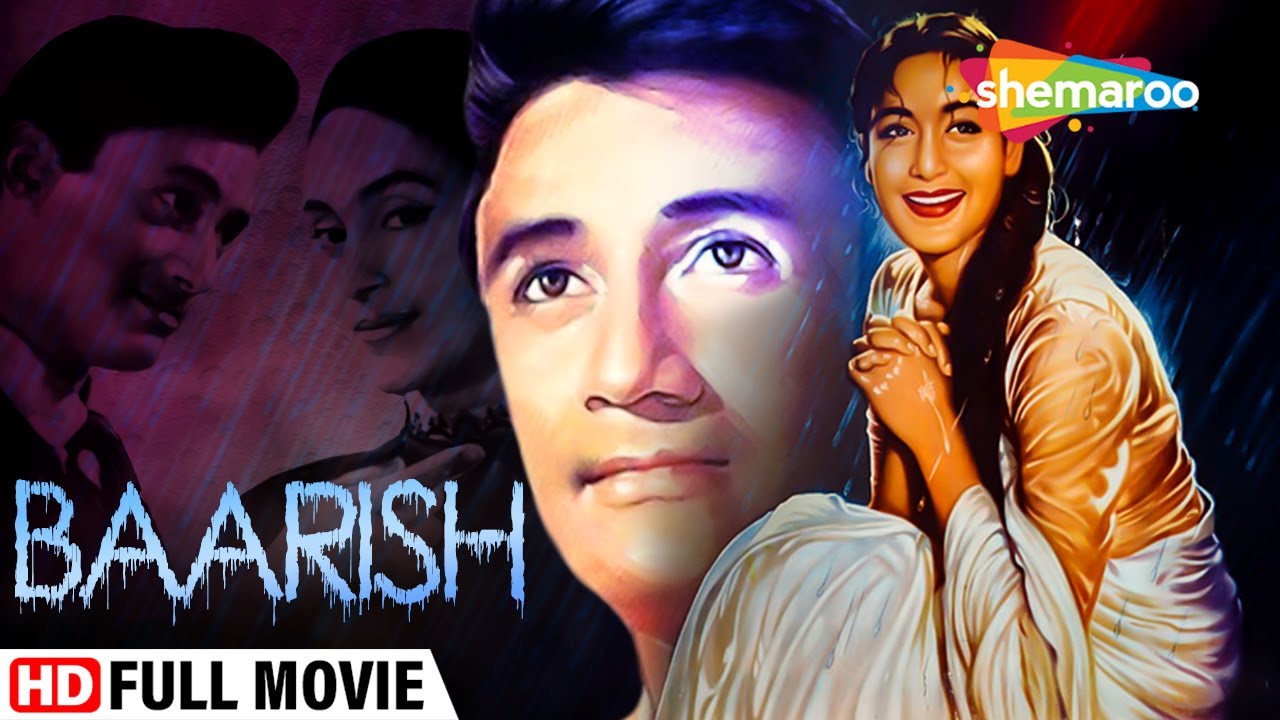 Baarish (1957) - बारिश - Dev Anand, Nutan - Shanker Mukherjee - Classical Hindi Full Movie
