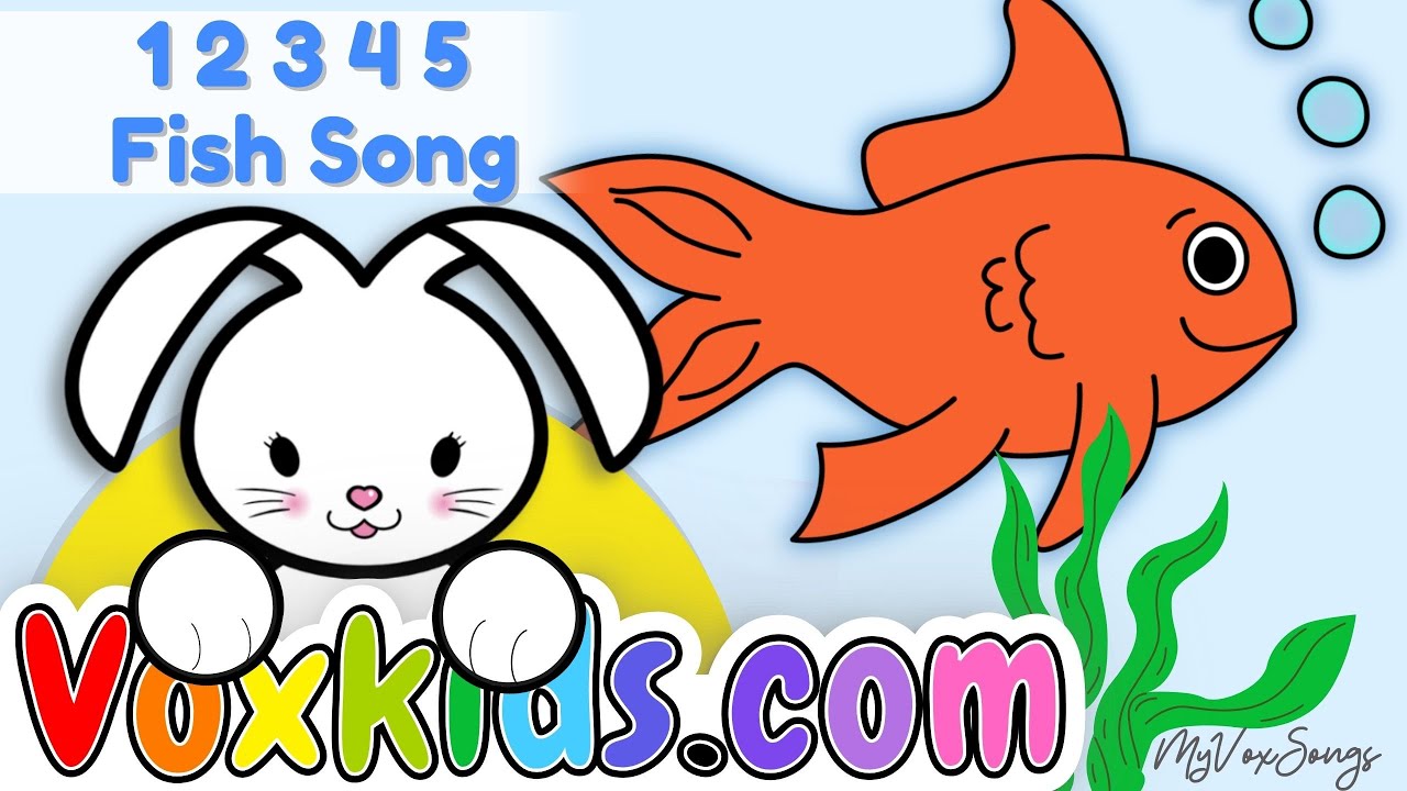 🐟 1, 2, 3, 4, 5 | Once I Caught a Fish Alive | Counting Song | VoxKids™ MyVoxSongs NurseryRhymes