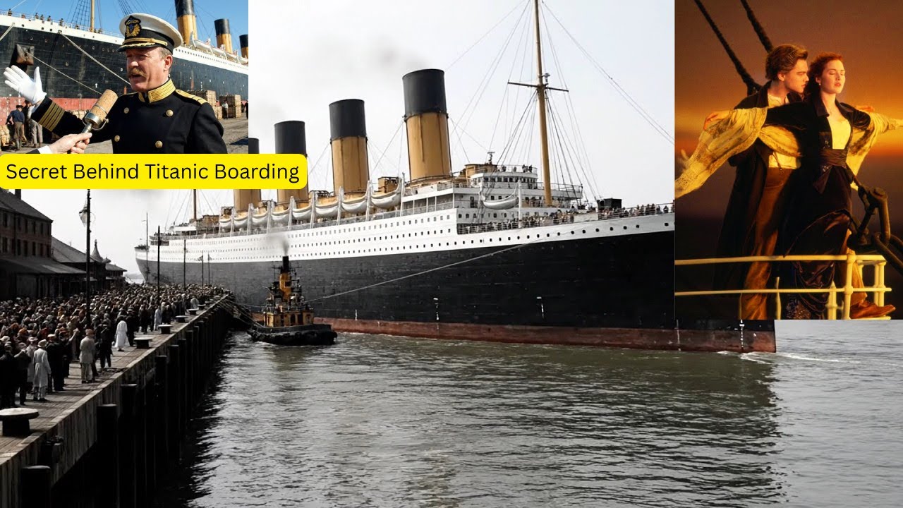 How Titanic’s Boarding Worked: Untold Details of Passengers and Crew | Inside the Titanic's