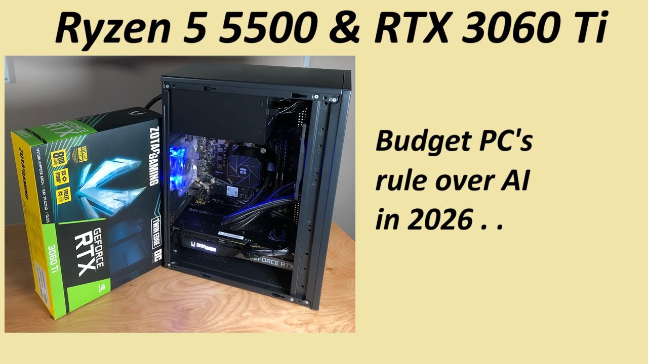 Ryzen 5 5500 & RTX 3060 Ti in 2026!  Gaming, Video Render, Encoding Tests