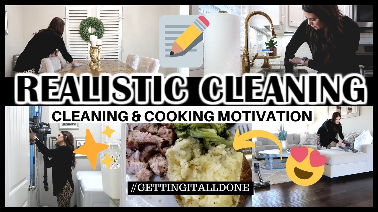 *NEW* GETTING IT DONE | REALISTIC DAY OF CLEANING | ALL DAY CLEANING ROUTINE