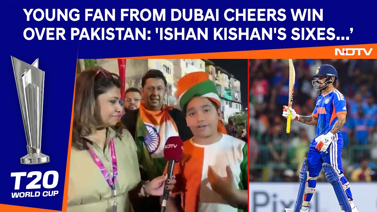 Ind Vs Pak T20 | 'Ishan Kishan's Sixes Were The Best': Young Fan From Dubai Cheers Win Over Pakistan