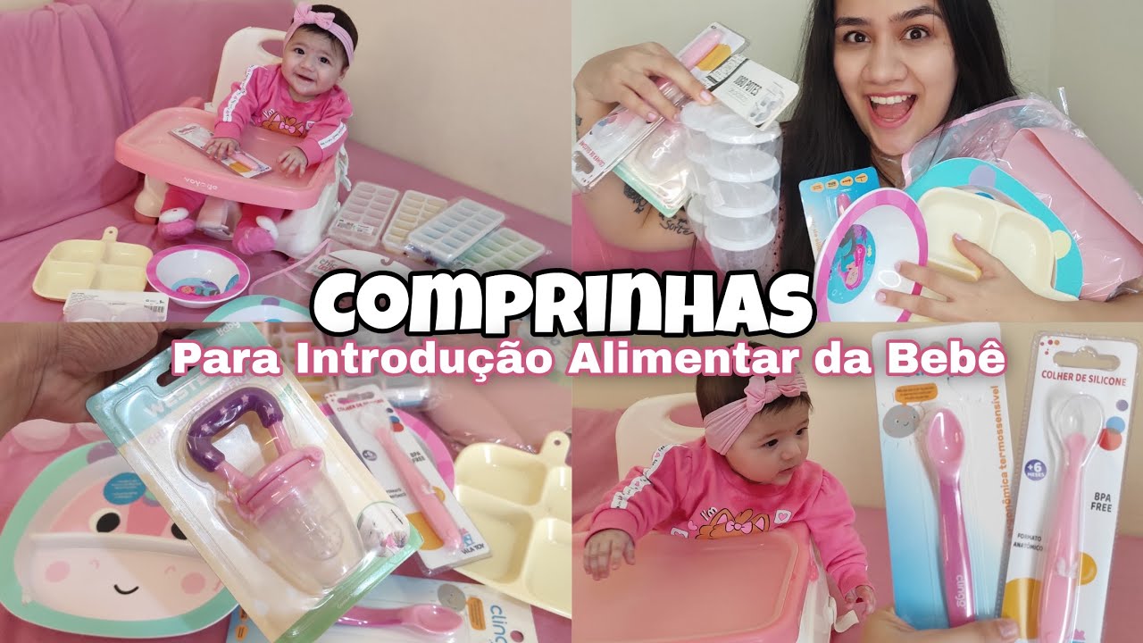 COMPRINHAS PARA INTRODUÇÃO ALIMENTAR DA BEBÊ 😍🍼🚼💖✨