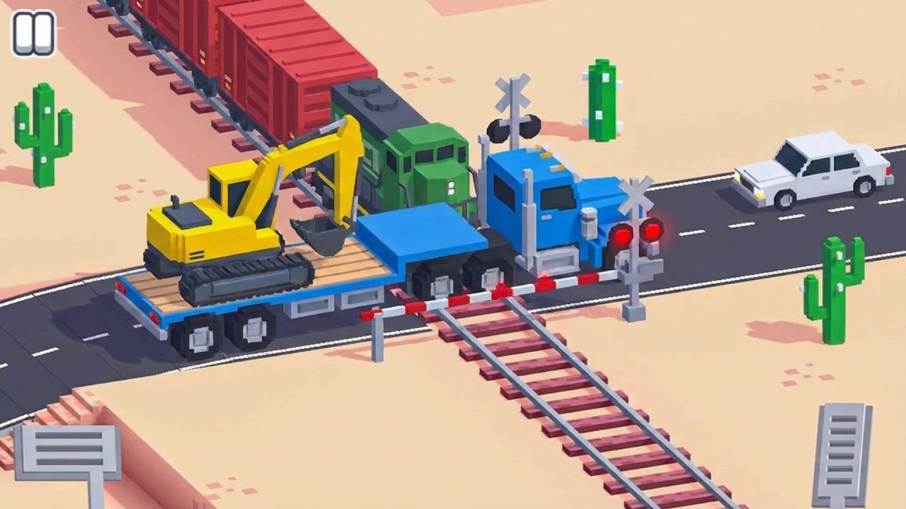 Fancade Drive Mad Fun Drive 2 Crane on Truck All New Levels Gameplay Android,iOS