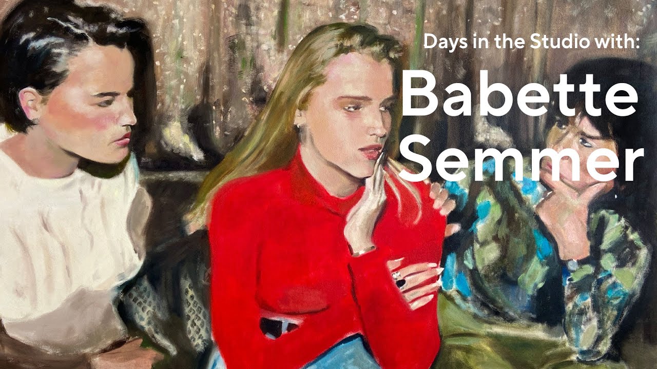 Painting 90s love stories from Bravo Magazines | Days in the studio with: Babette Semmer