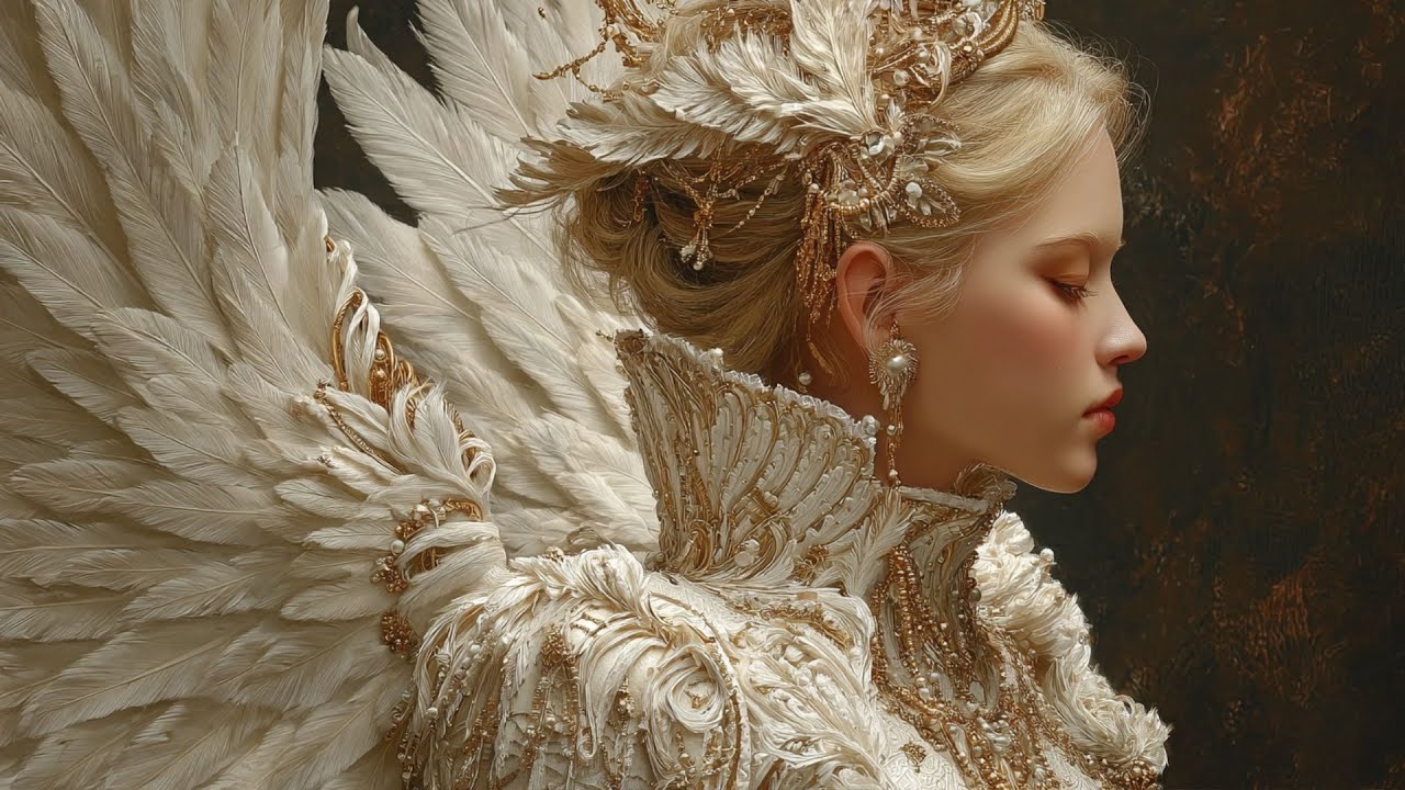 Ascending to the Angelic Realm | A Heavenly Visual Symphony