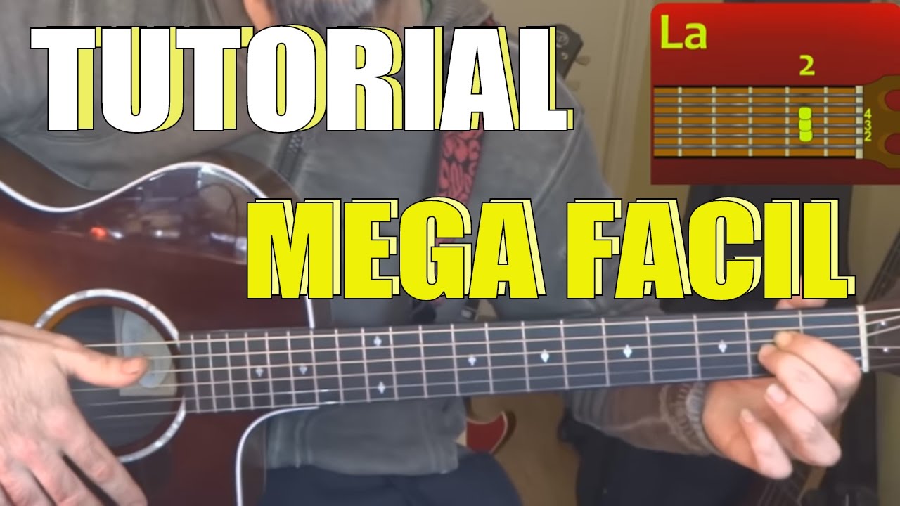 APRENDE una CANCIÓN MEGA FÁCIL en GUITARRA Give Peace a chance