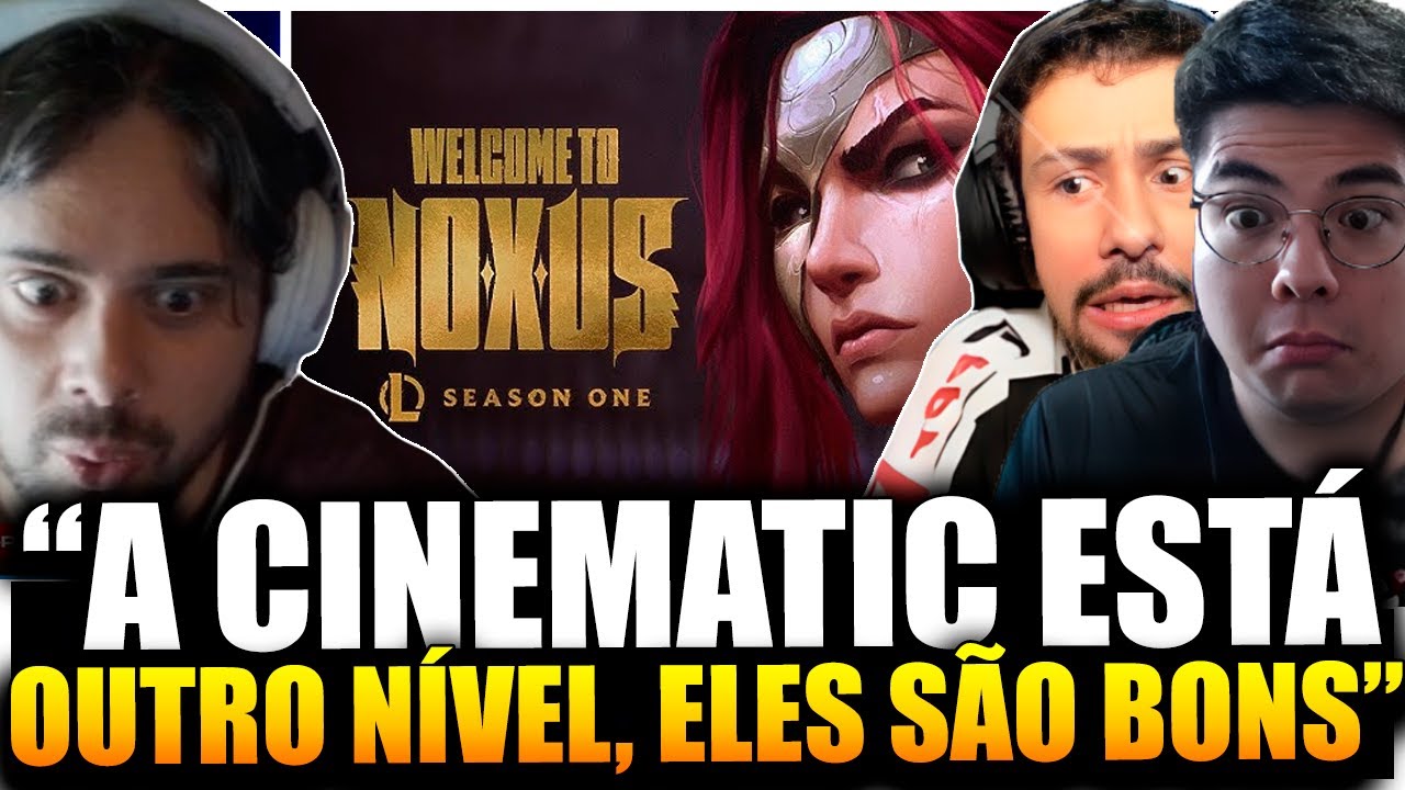 BRUCESA e YODA REAGEM: BEM VINDO A NOXUS! A NOVA CINEMATIC DO LOL PARA A SEASON DE 2025!