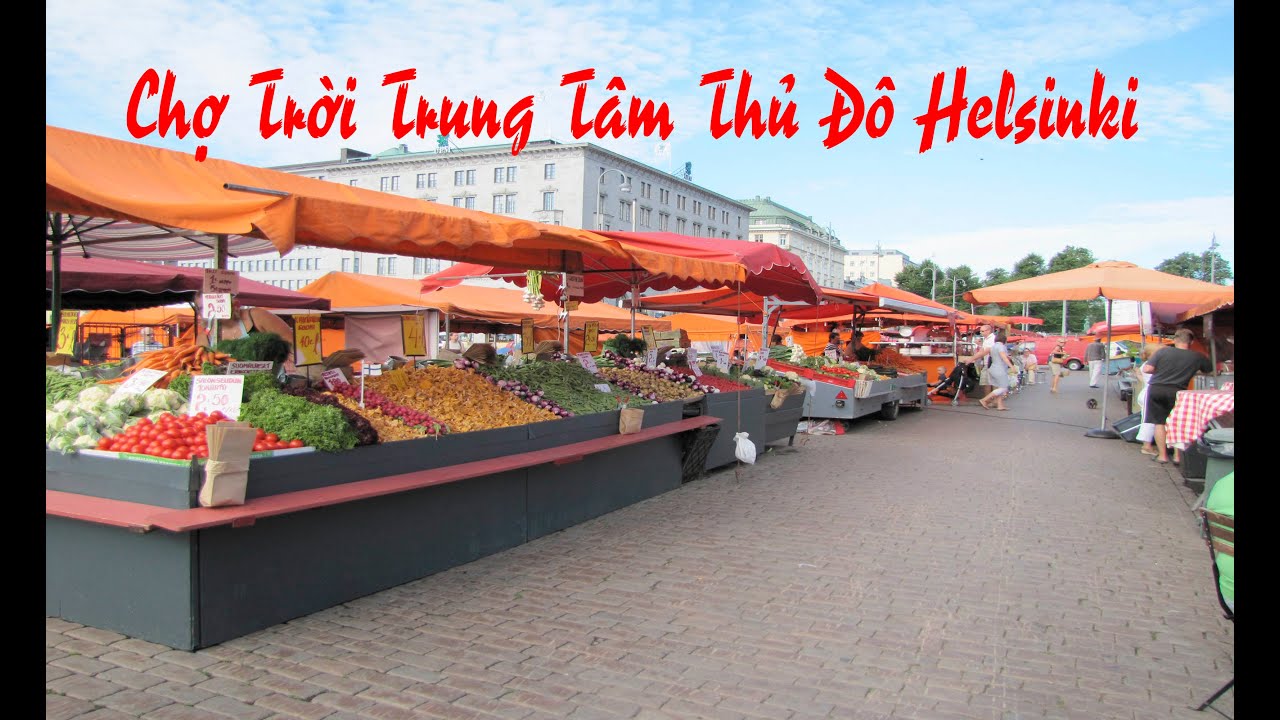Chợ Trời Trung T&acirc;m Thủ Đ&ocirc; Helsinki | Flea Market in Helsinki Capital