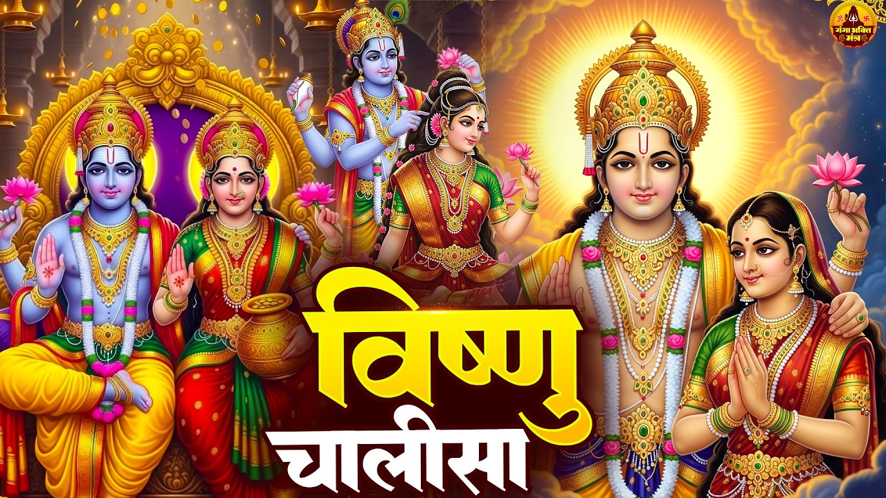 बृहस्पतिवार प्रातः काल |Vishnu Chalisa| विष्णु चालीसा सुनने मात्र से कर्ज बीमारी खत्म धन वर्षा शुरू